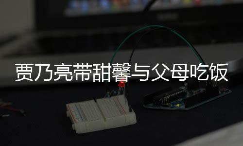 女依抱孙甜馨饭 母吃亮带离别贾乃与父依不时拥舍