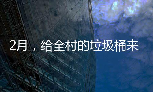，给来个圾桶2月的垃大扫除全村